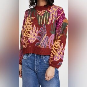 FARM Rio - graphic jungle sweater
